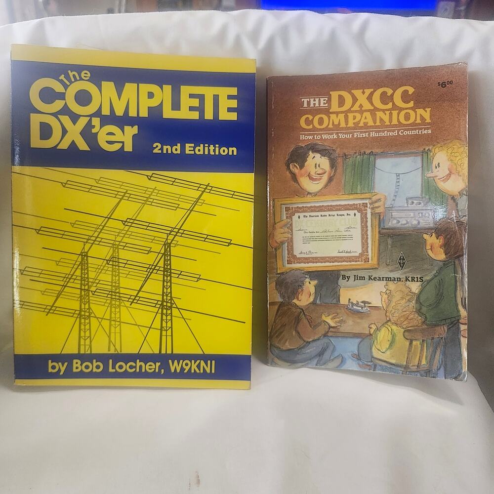 2 ARRL DX Handbooks Complete DXer 2nd Ed  The DXCC Companion 1st Ed B10
